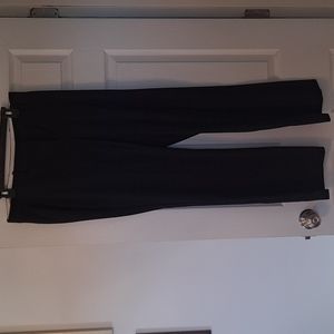 Women's Ann Taylor Navy Straight Leg Dress Pants, Size 8